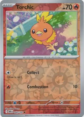 Torchic Reverse Holo