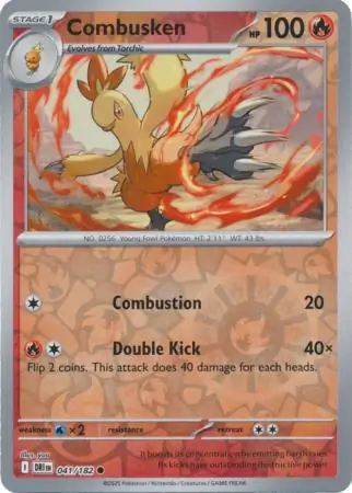 Combusken Reverse Holo