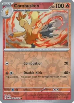 Combusken Reverse Holo 041
