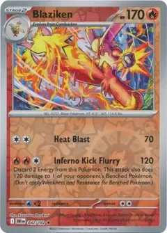 Blaziken Reverse Holo 042