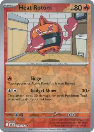 Heat Rotom Reverse Holo