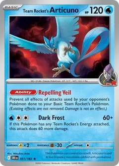 Team Rocket's Articuno 051