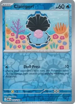Clamperl Reverse Holo 054