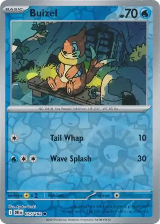 Buizel Reverse Holo
