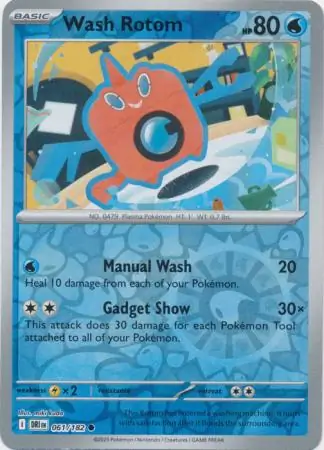 Wash Rotom Reverse Holo
