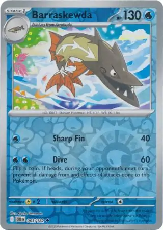 Barraskewda Reverse Holo