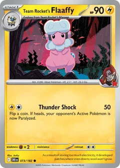 Team Rocket's Flaaffy 073