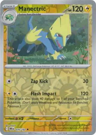 Manectric Reverse Holo