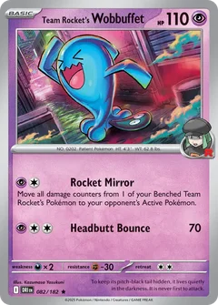Team Rocket's Wobbuffet 082