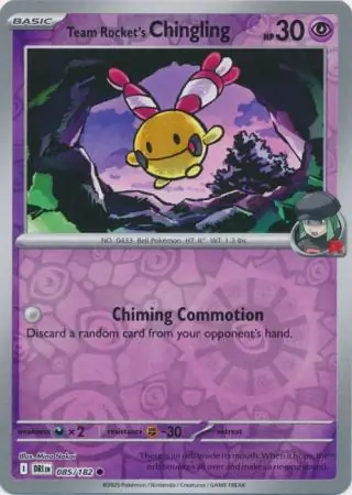 Team Rocket's Chingling Reverse Holo