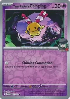 Team Rocket's Chingling Reverse Holo 085