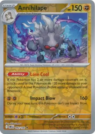 Annihilape Reverse Holo