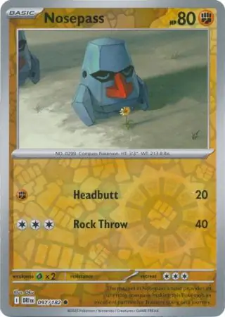 Nosepass Reverse Holo