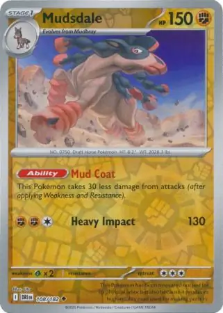 Mudsdale Reverse Holo