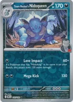 Team Rocket's Nidoqueen Reverse Holo 116
