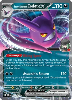 Team Rocket's Crobat 122