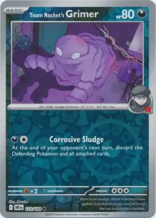 Team Rocket's Grimer Reverse Holo
