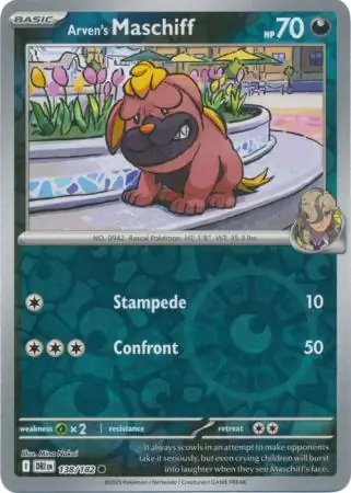 Arven's Maschiff Reverse Holo