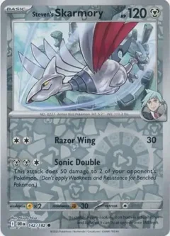 Steven's Skarmory Reverse Holo 142