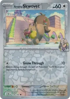 Arven's Skwovet Reverse Holo 158