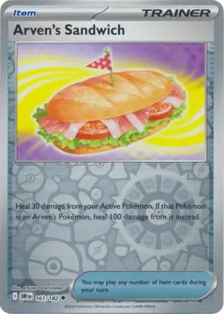 Arven's Sandwich Reverse Holo