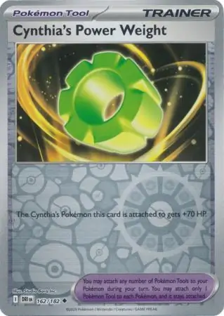 Cynthia's Power Weight Reverse Holo