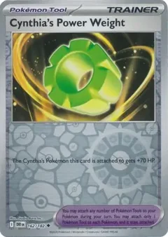 Cynthia's Power Weight Reverse Holo 162