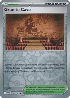 Granite Cave Reverse Holo 166