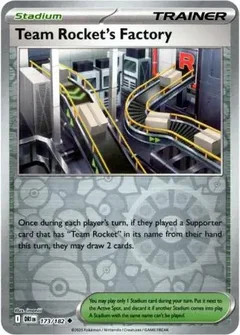Team Rocket's Factory Reverse Holo 173