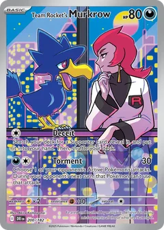 Team Rocket's Murkrow 200