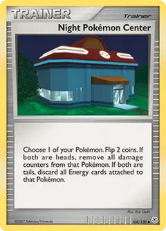 Night Pokemon Center 108