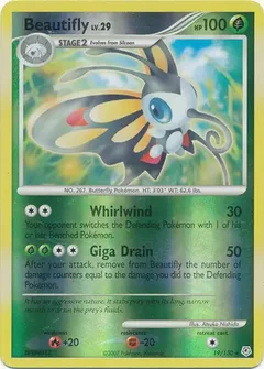 Beautifly Reverse Holo 19