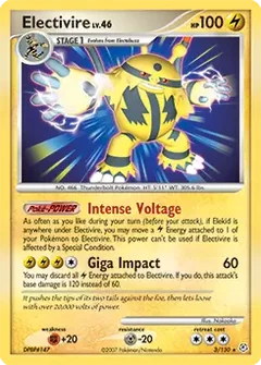 Electivire Holo 3