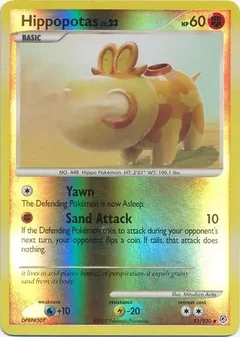 Hippopotas Reverse Holo 51