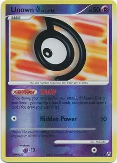 Unown Reverse Holo 68