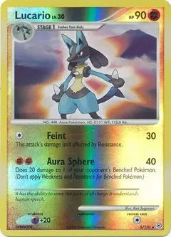 Lucario Reverse Holo 6