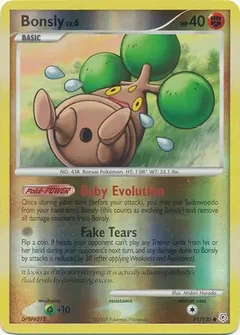 Bonsly Reverse Holo 71