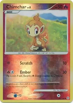 Chimchar Reverse Holo 76