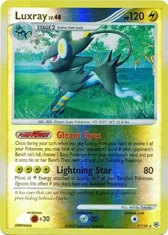 Luxray Reverse Holo 7