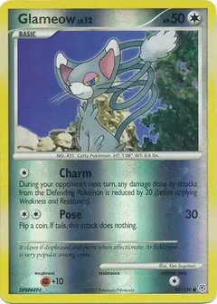 Glameow Reverse Holo 83
