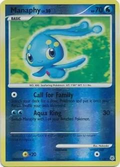 Manaphy Reverse Holo 9