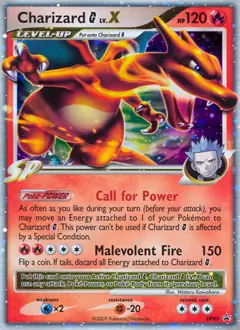 Charizard G Lv.X, Diamond and Pearl Promo #DP45 Pokémon card