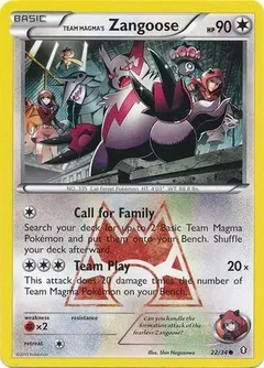 Zangoose 22