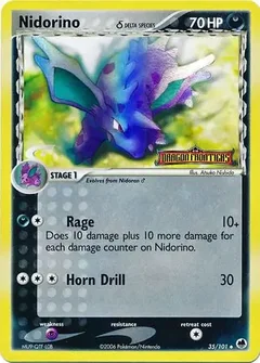 Nidorino Reverse Holo 35
