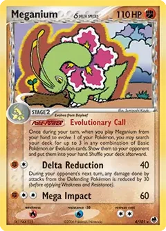 Meganium Holo 4