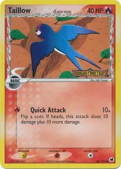 Taillow Reverse Holo 66