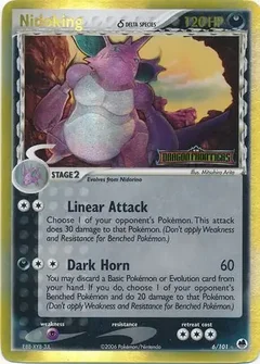Nidoking Reverse Holo 6