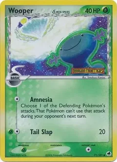 Wooper Reverse Holo 71