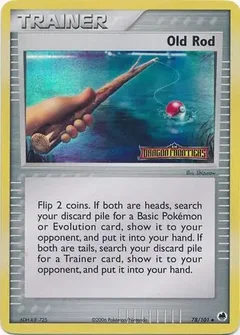 Old Rod Reverse Holo 78