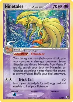 Ninetales Holo 8